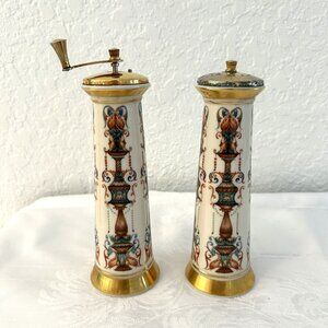 Mid-Century Lenox Lido Salt & Pepper Mill, a Pair